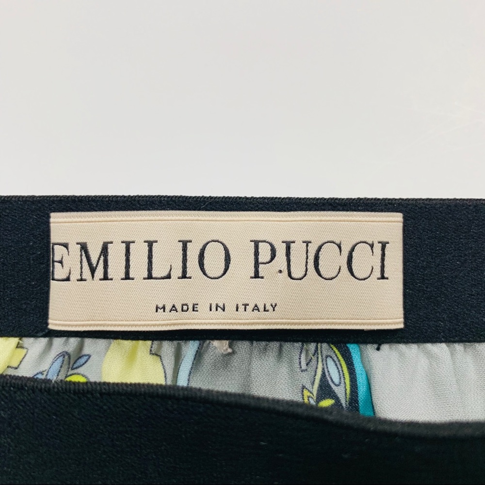 Emilio Pucci Silk Floral Print Skirt - Picture 9 of 13